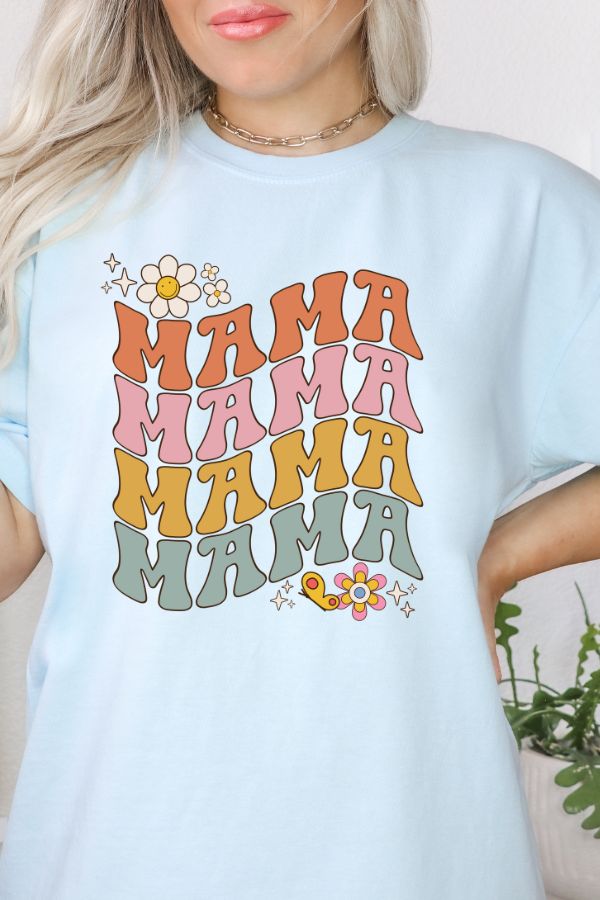 Retro Mama Mama Mama T-Shirt