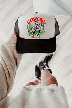 Cowgirl Vibes Only Trucker Hat