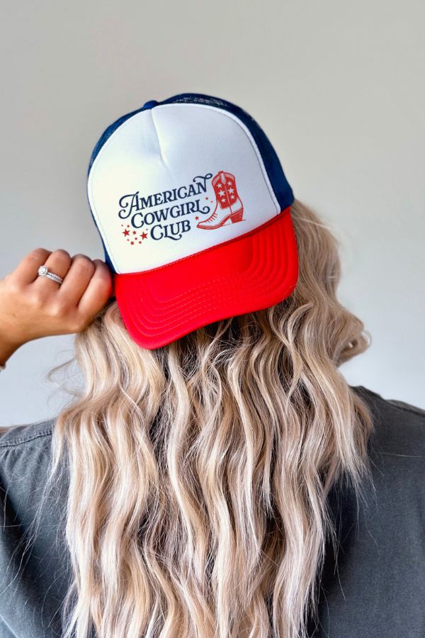 American Cowgirl Club Trucker Hat