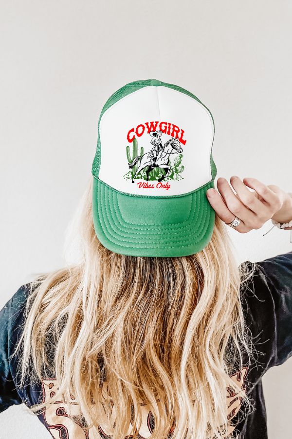 Cowgirl Vibes Only Trucker Hat