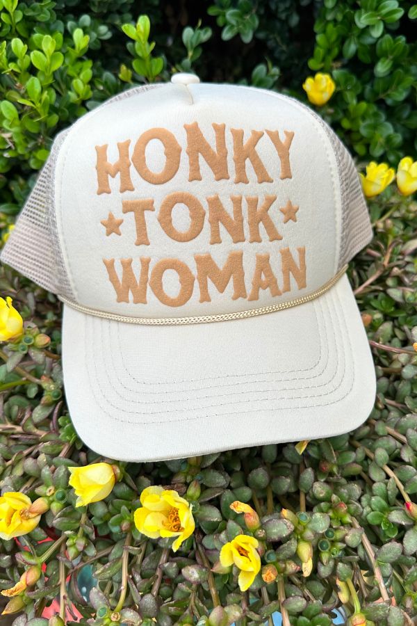 HONKY TONK WOMAN TAN HAT