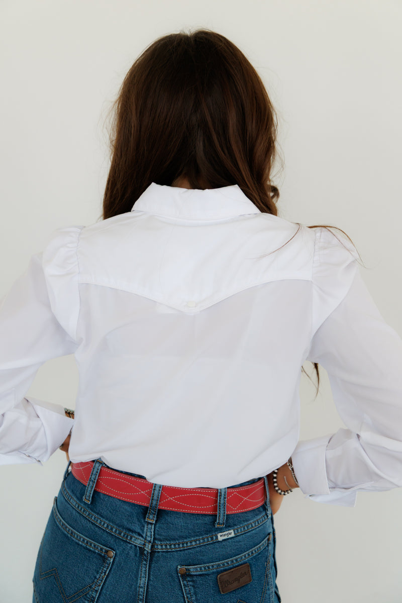 Performance Shirts, White LS HH2710