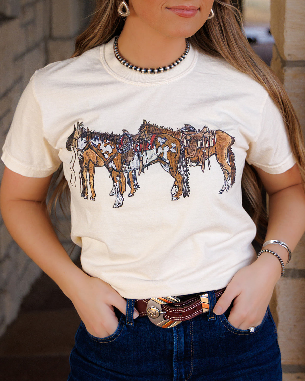 トップス Shury labyrins Kirakira Horse Tshirt IMG_5055_1200x.jpg?v=1740873032
