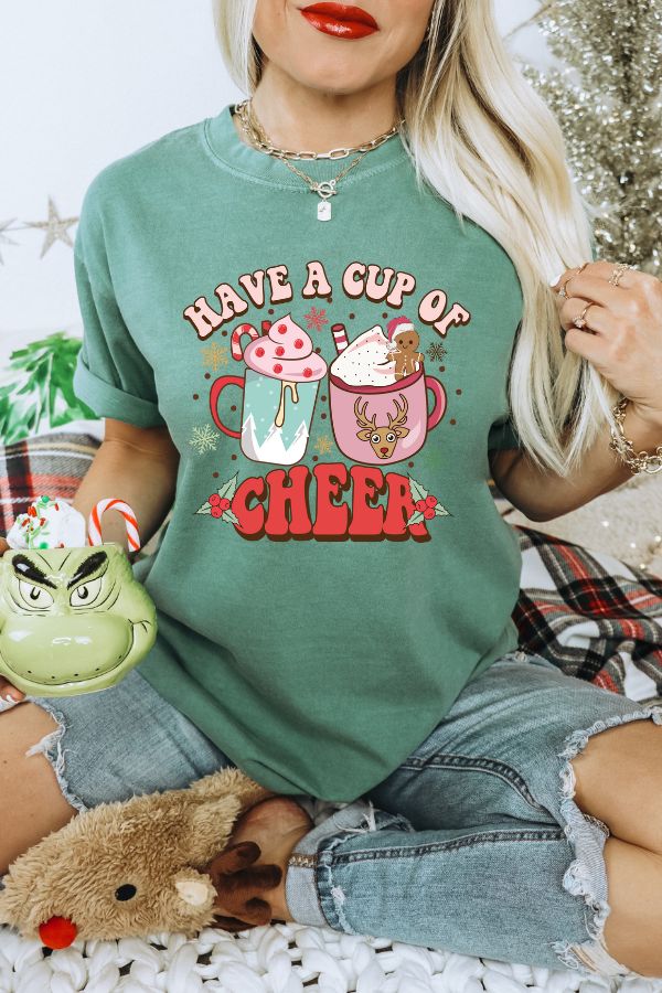Have a cup of Cheer CC Light Green(18.00)