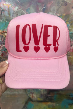 HEART LOVER TRUCKER HAT 14.00/PIECE MIN OF 4