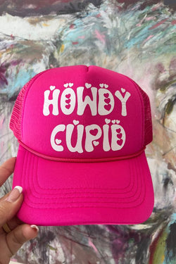 HOWDY CUPID TRUCKER HAT