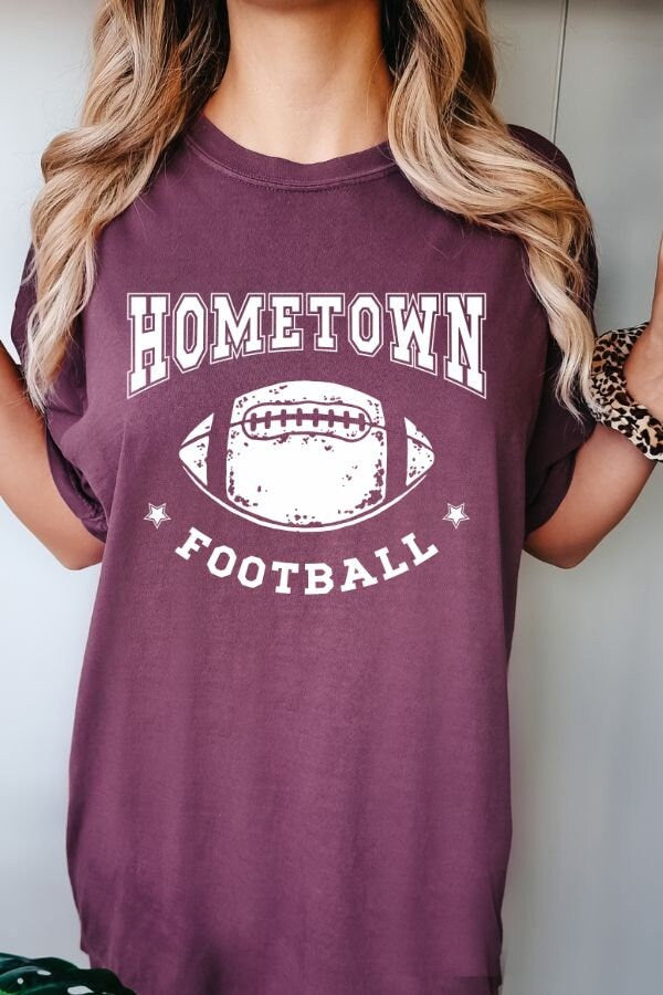 Football Game Day Shirt, Football T-Shirt, Football Shirt For Women, Sports Mom Shirt, Game Day Shirt, Family Footbal Shirt, Comfort Colors®