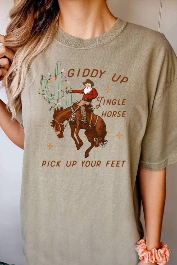 Giddy Up Jingle Horse Shirt