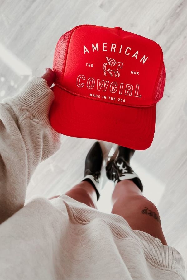 American Cowgirl Trucker Hat