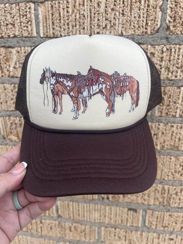 Horsin Around Trucker Hat