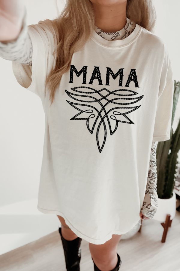 1717 Mama Boot Stitch T-Shirt