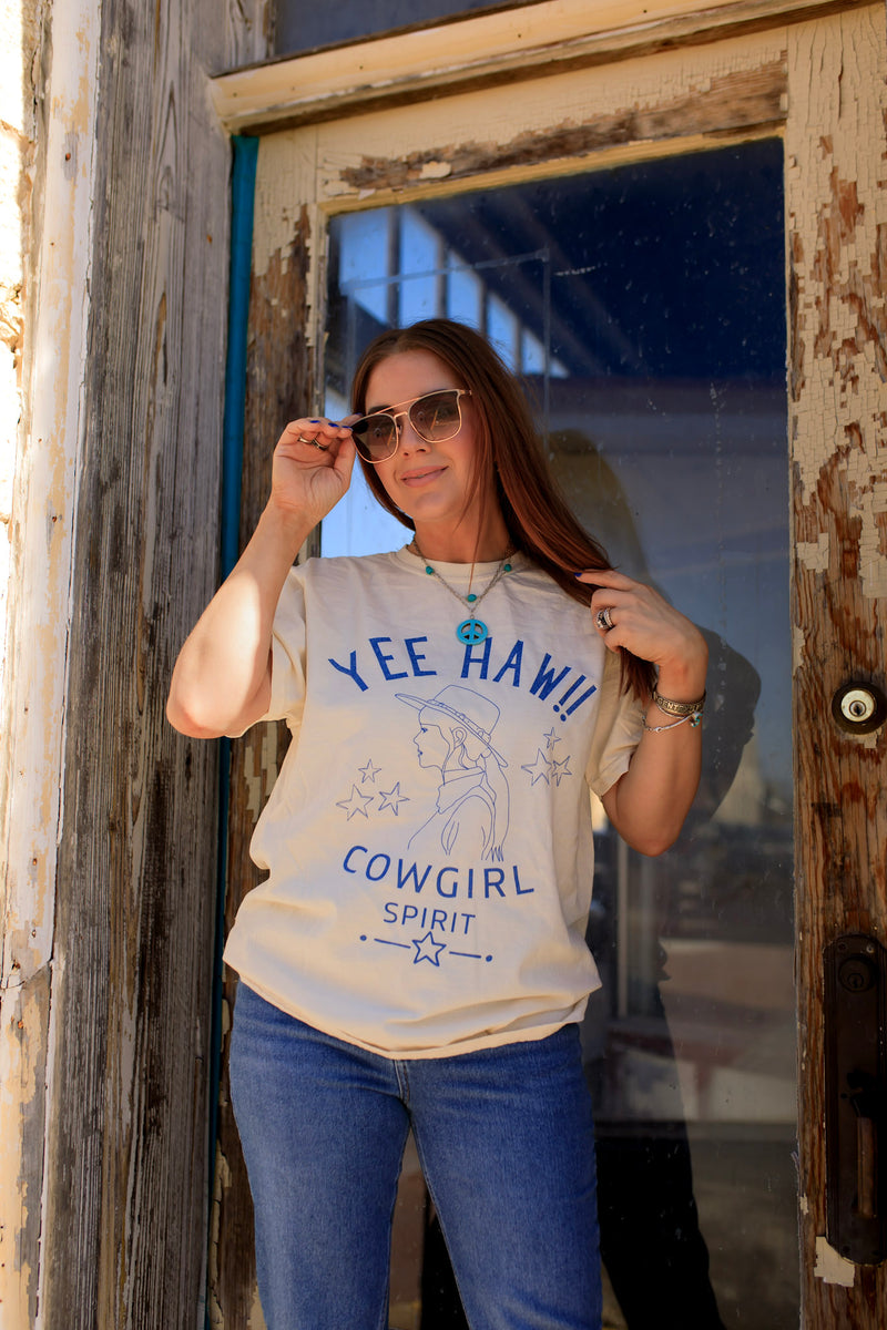 Yeehaw Cowgirl Comfort Colors T-Shirt