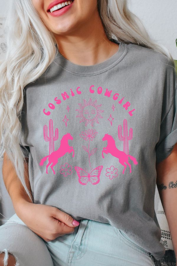 Cosmic Cowgirl Comfort Colors T-Shirt