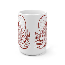 Texas Morning Ceramic Mug 15oz