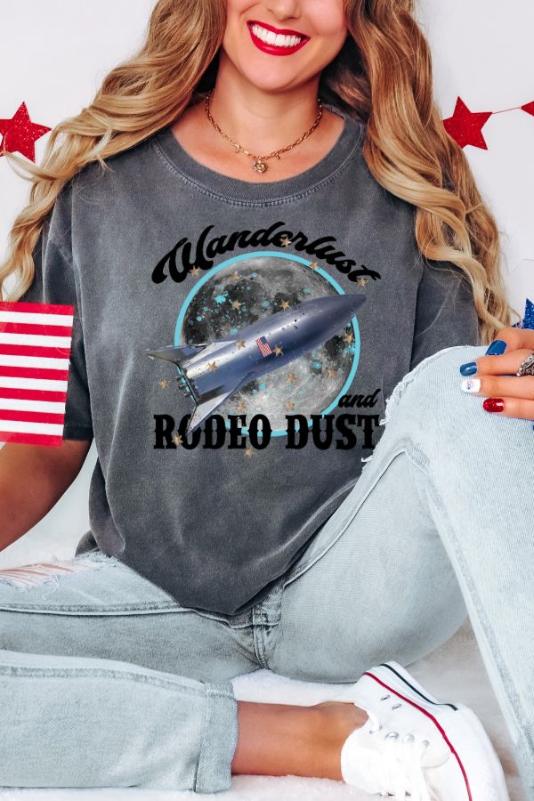 Wanderlust and Rodeo Dust T-Shirt